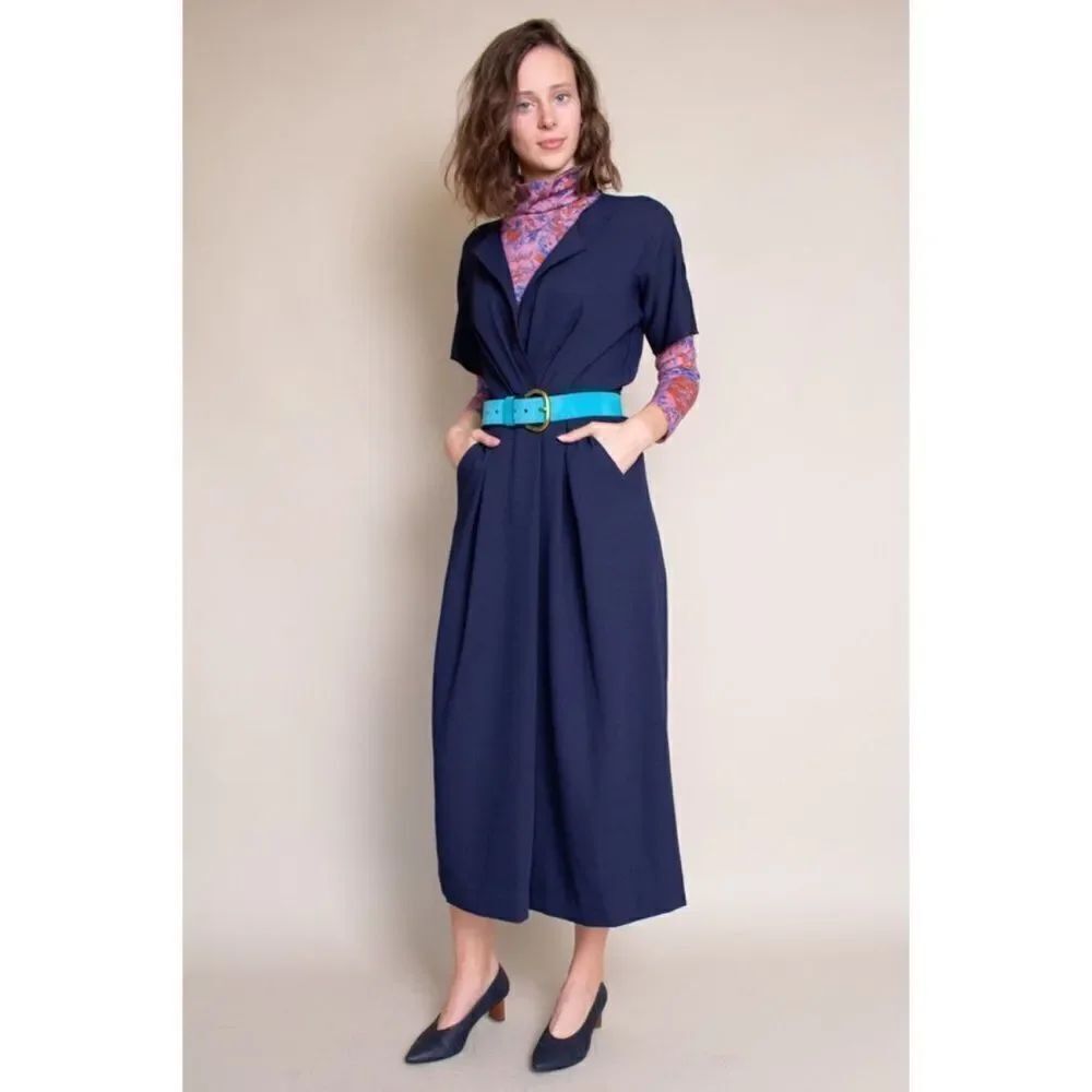 Rachel Comey Ardent Jumpsuit Midnight Blue Size US2